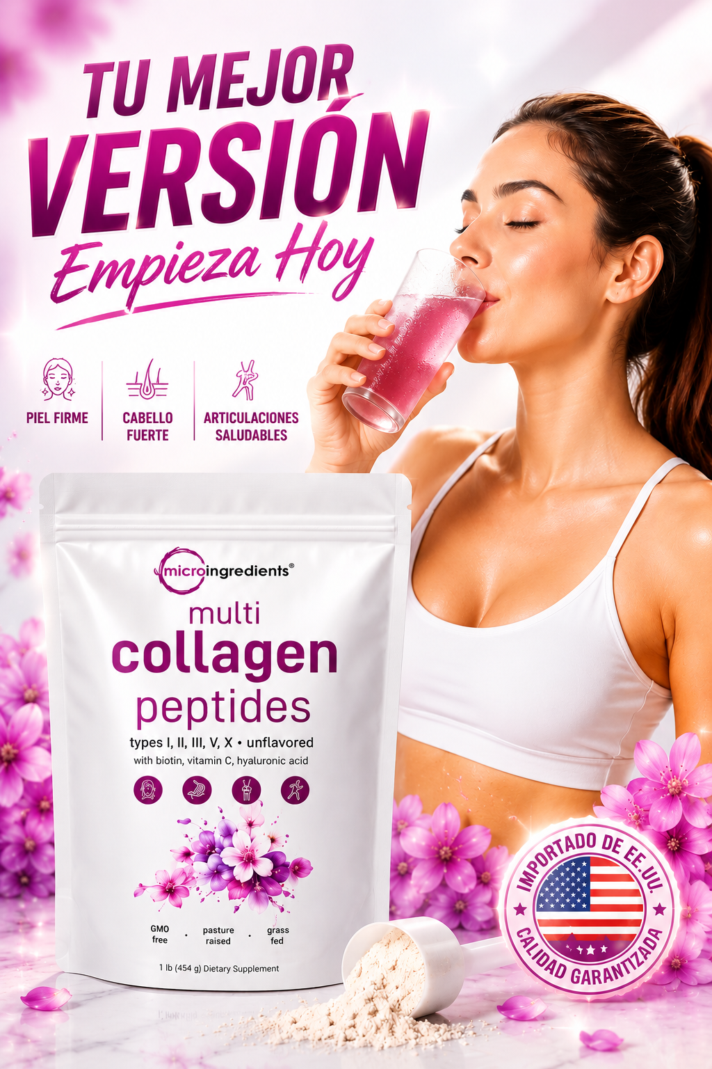 Multi Collagen Peptides- Producto Original
