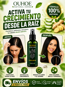 OUHOE- FORTALECE, ESTIMULA Y RECUPERA TU CABELLO