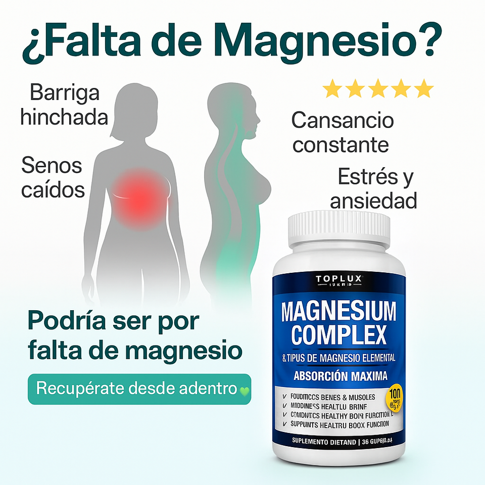 Magnesio Complex 8 en 1 - Energía que transforma