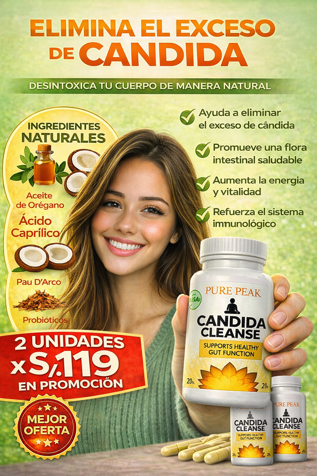 CÁNDIDA CLEANSE - Elimina la cándida
