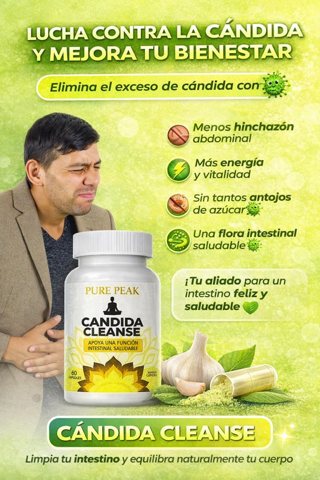 CÁNDIDA CLEANSE - Elimina la cándida