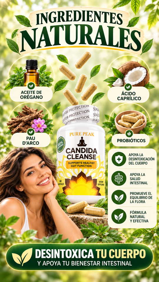 CÁNDIDA CLEANSE - Elimina la cándida