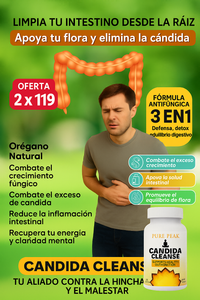 CÁNDIDA CLEANSE - Elimina la cándida
