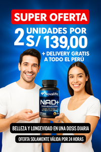 NAD + RESVERATROL NOVALIFE