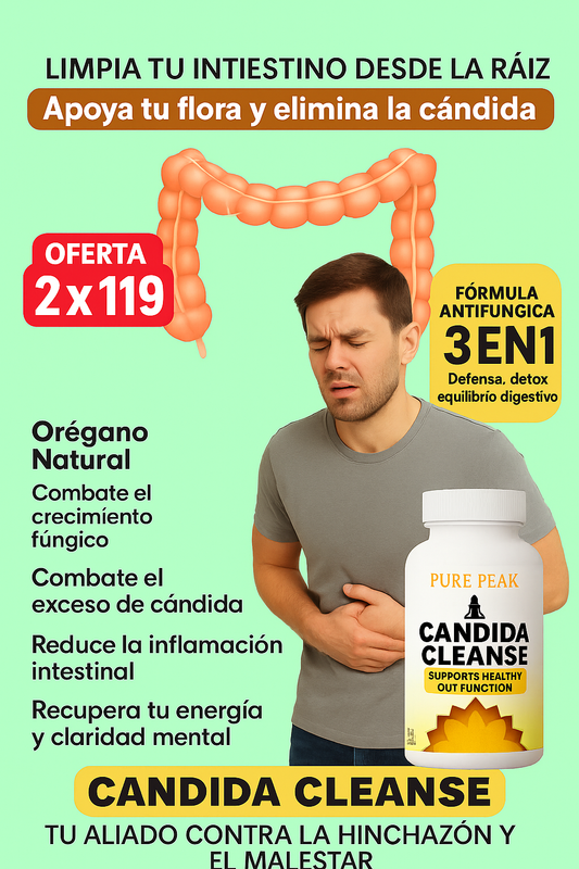 CÁNDIDA CLEANSE - Elimina la cándida