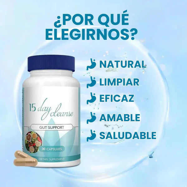 15 DAY CLEANSE- Mejora tu digestión en 15 días